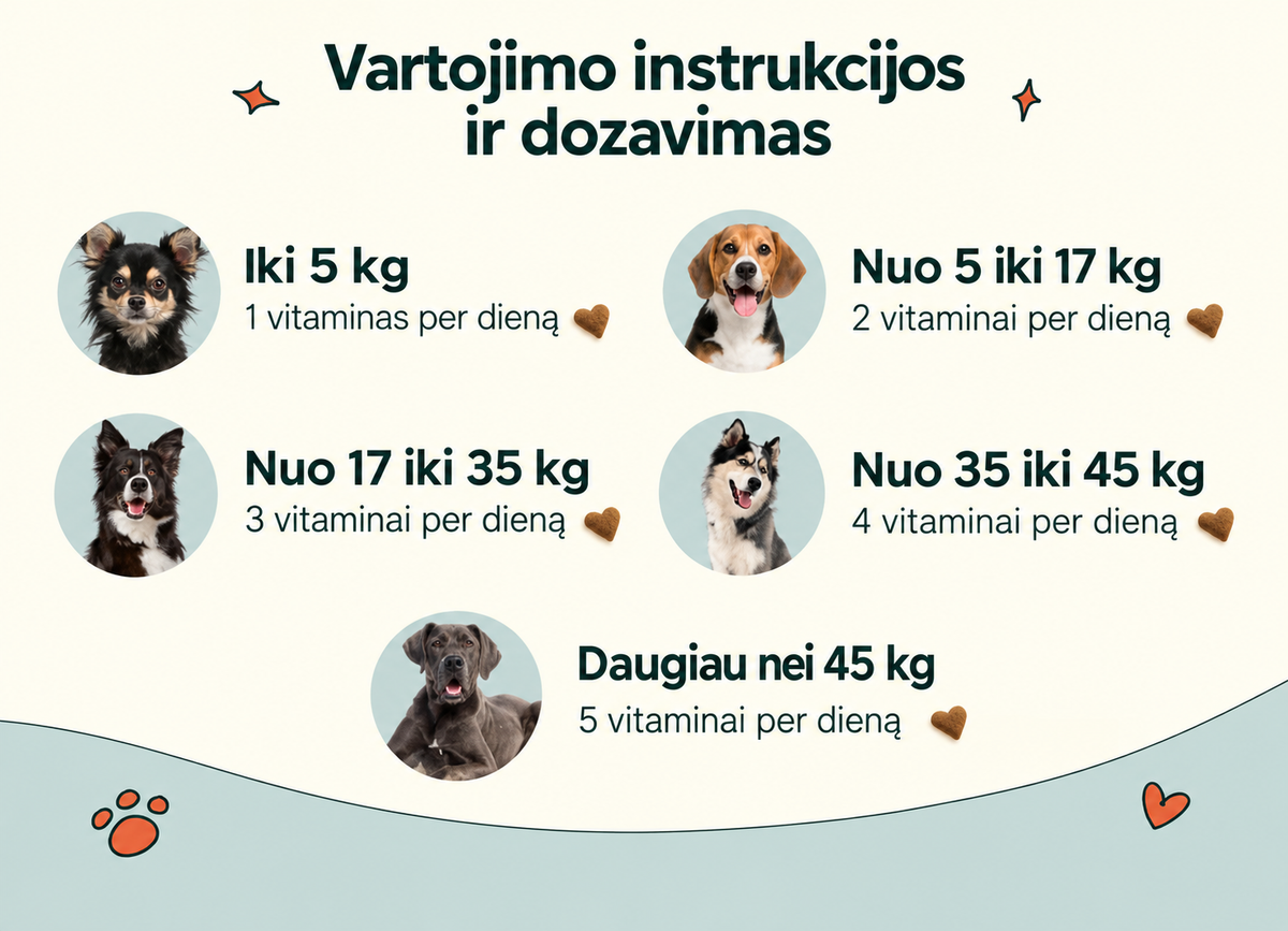 Natūralūs skanėstai imunitetui ir nuo niežėjimo