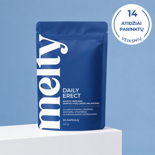 Daily Erect – vyrų libido palaikymui