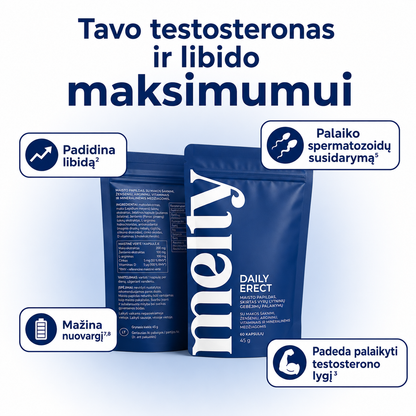 Daily Erect – vyrų libido palaikymui