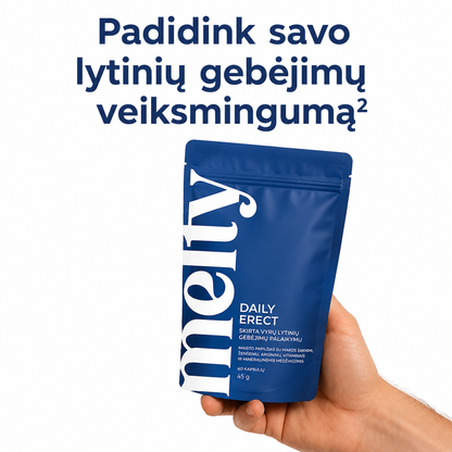 Daily Erect – vyrų libido palaikymui