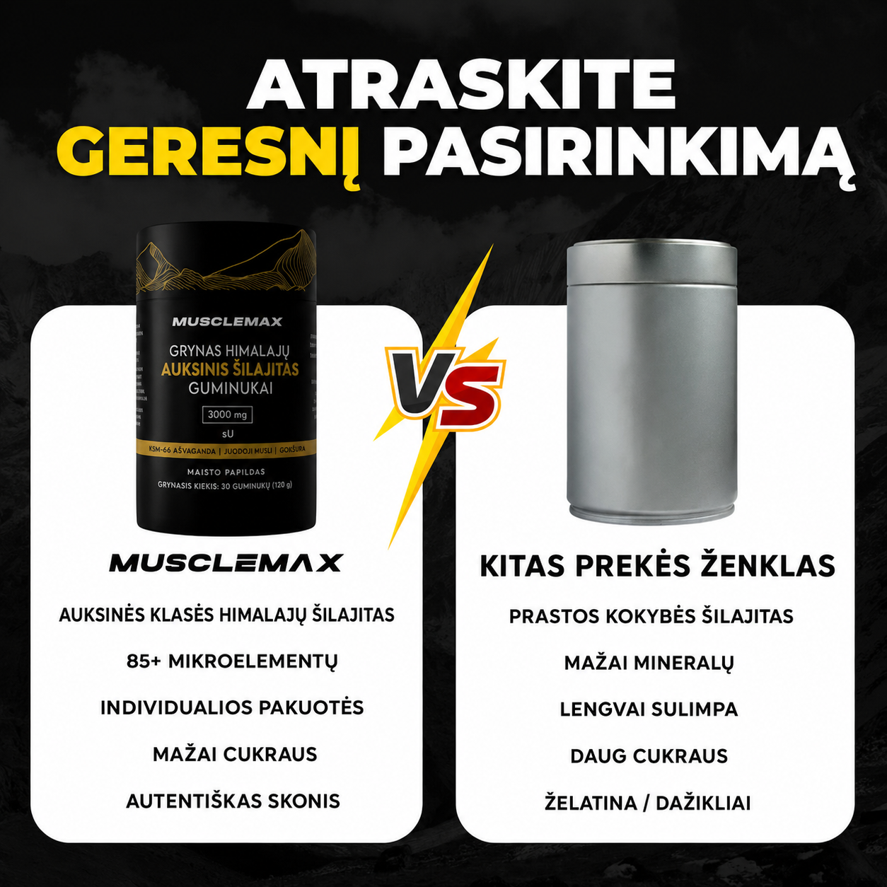 Šilajito guminukai