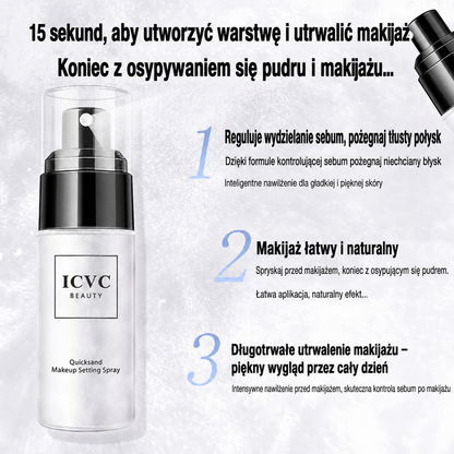 Spray utrwalający makijaż