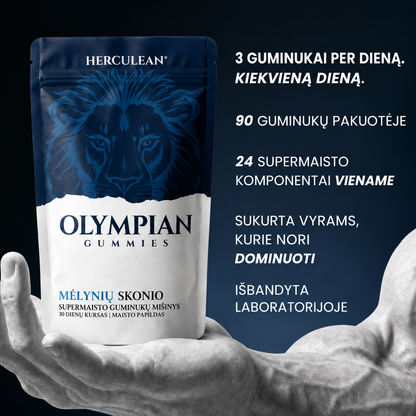 24 VIENAME SUPERMAISTO GUMINUKAI VYRAMS