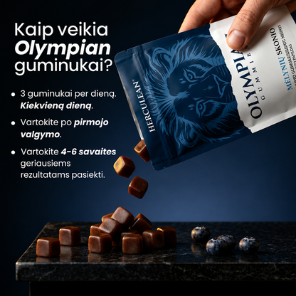 24 VIENAME SUPERMAISTO GUMINUKAI VYRAMS
