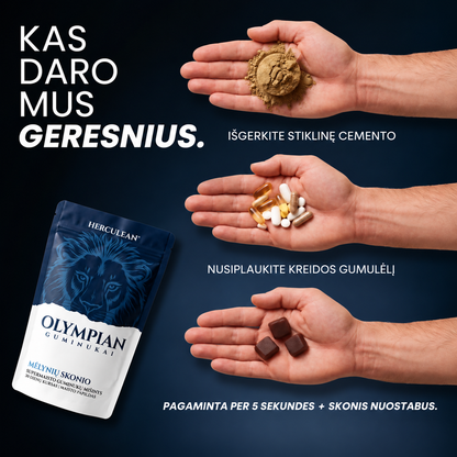 24 VIENAME SUPERMAISTO GUMINUKAI VYRAMS